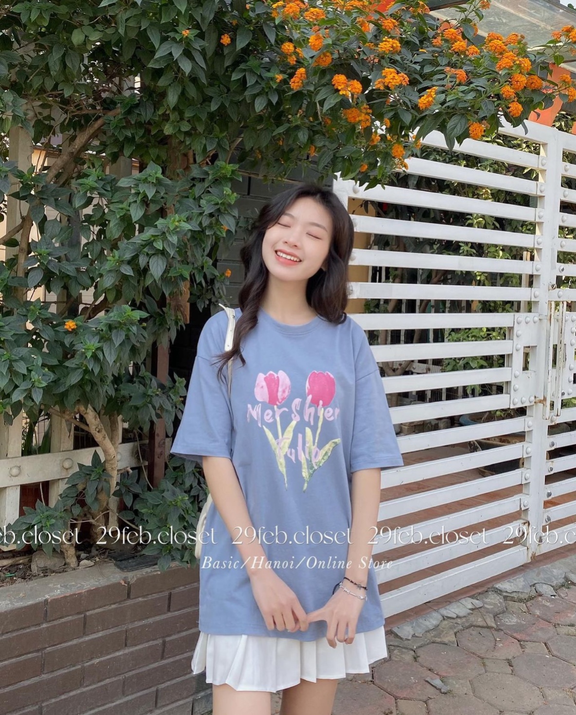 Áo phông in hoa AophongHoa86111