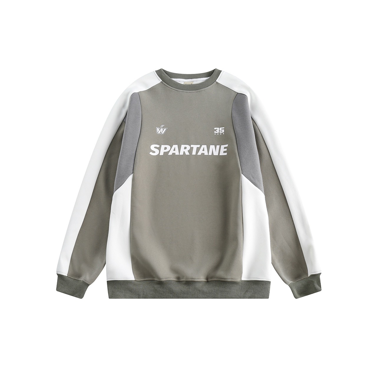 Áo Sweater Tay Dài Phối chữ SPARTANE - Sweater0218_ 