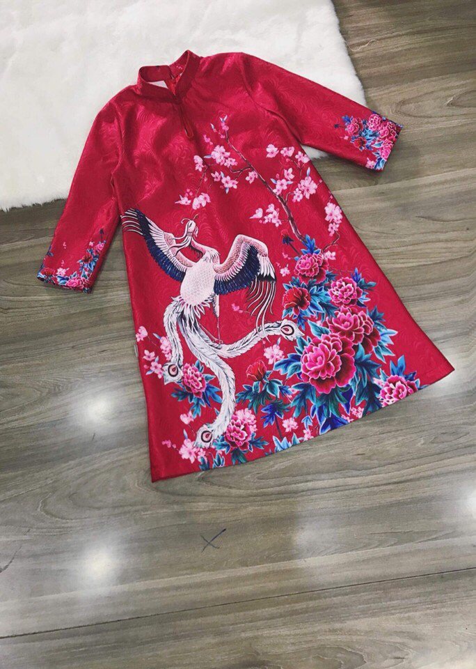 Váy Cách Tân Xuông Phượng Hoàng