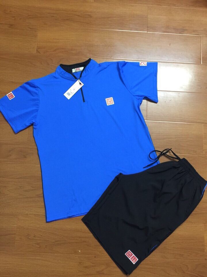 Bộ Nam Uniqlo Cổ Tàu