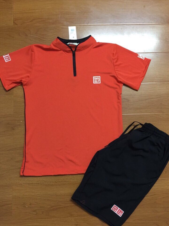 Bộ Nam Uniqlo Cổ Tàu