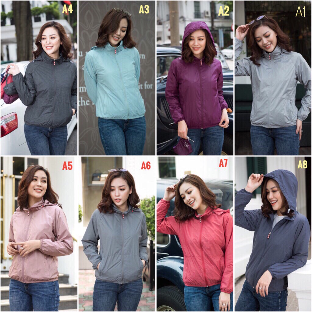  Áo Gió Nữ NHẬT BẢN UNIQLO Mới