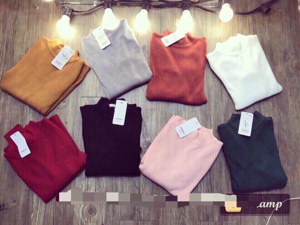 Áo Len Cổ 3 Phân