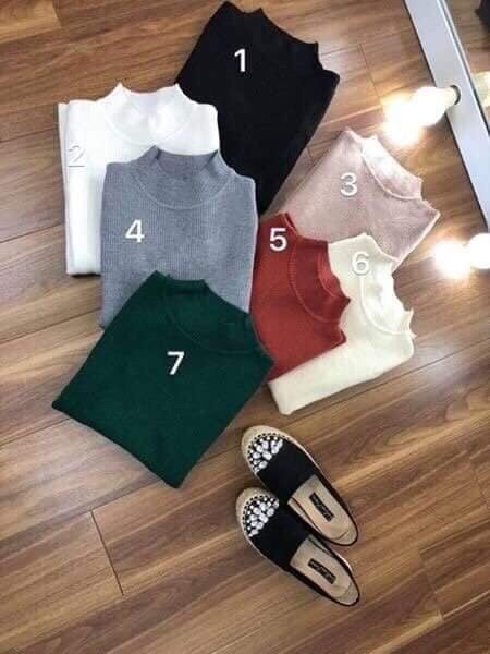 Áo Len Cổ 3 Phân