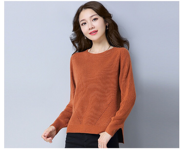 Áo Len Dáng Thụng Cổ U - bán hết cắt mã