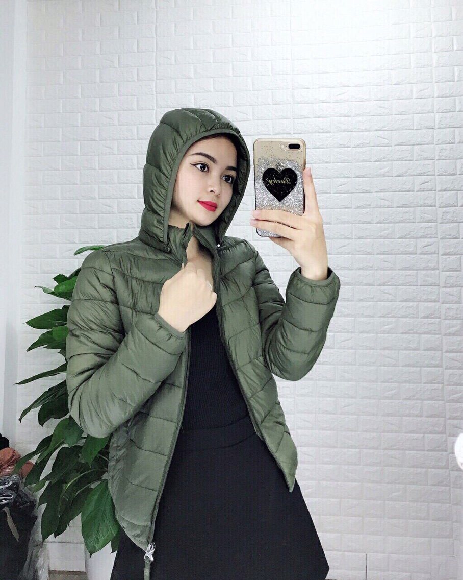 Áo Phao Nữ uniqlo Có Túi