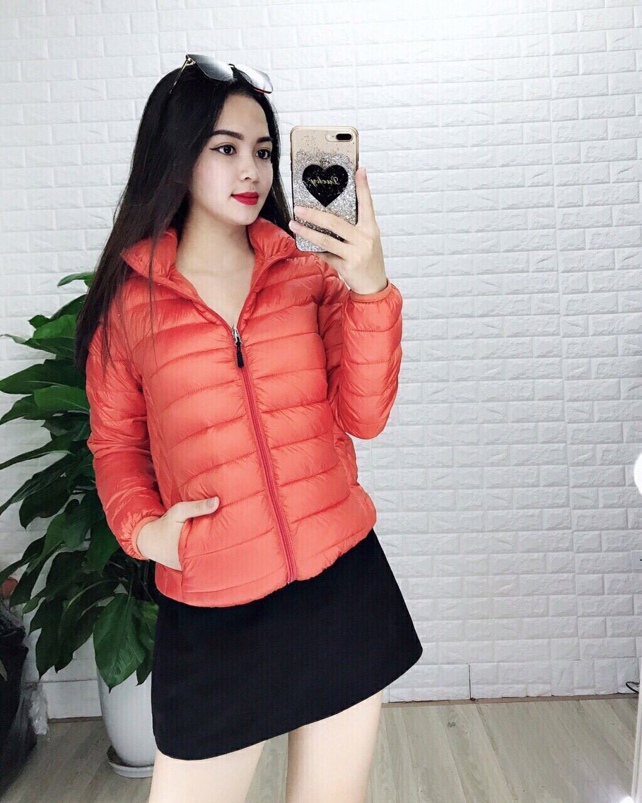 Áo Phao Nữ uniqlo Có Túi
