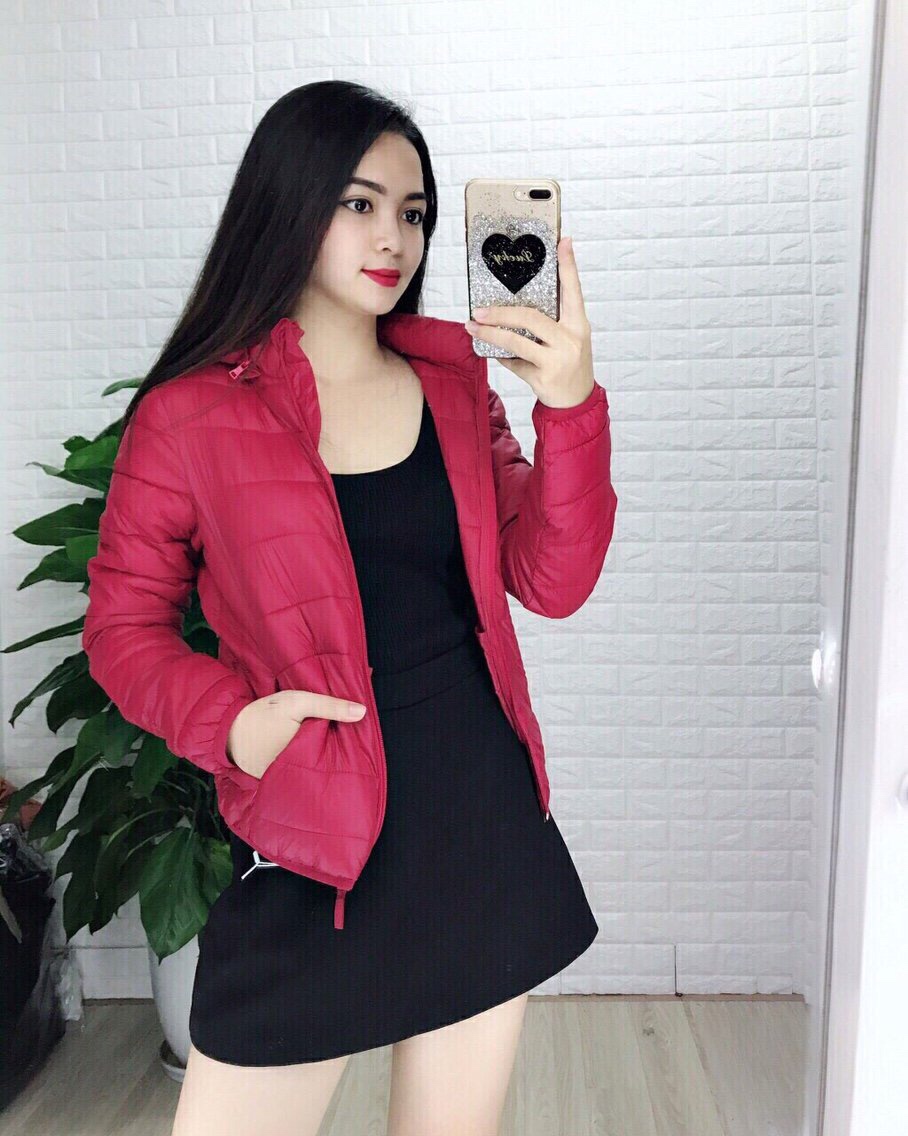 Áo Phao Nữ uniqlo Có Túi