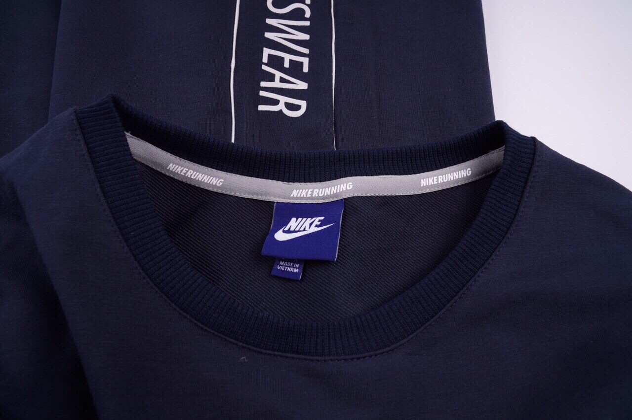 Bộ Nike Trơn Nỉ Da Cá cắt mã