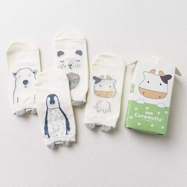 Tất Hộp Nữ Caramella 4 Đôi