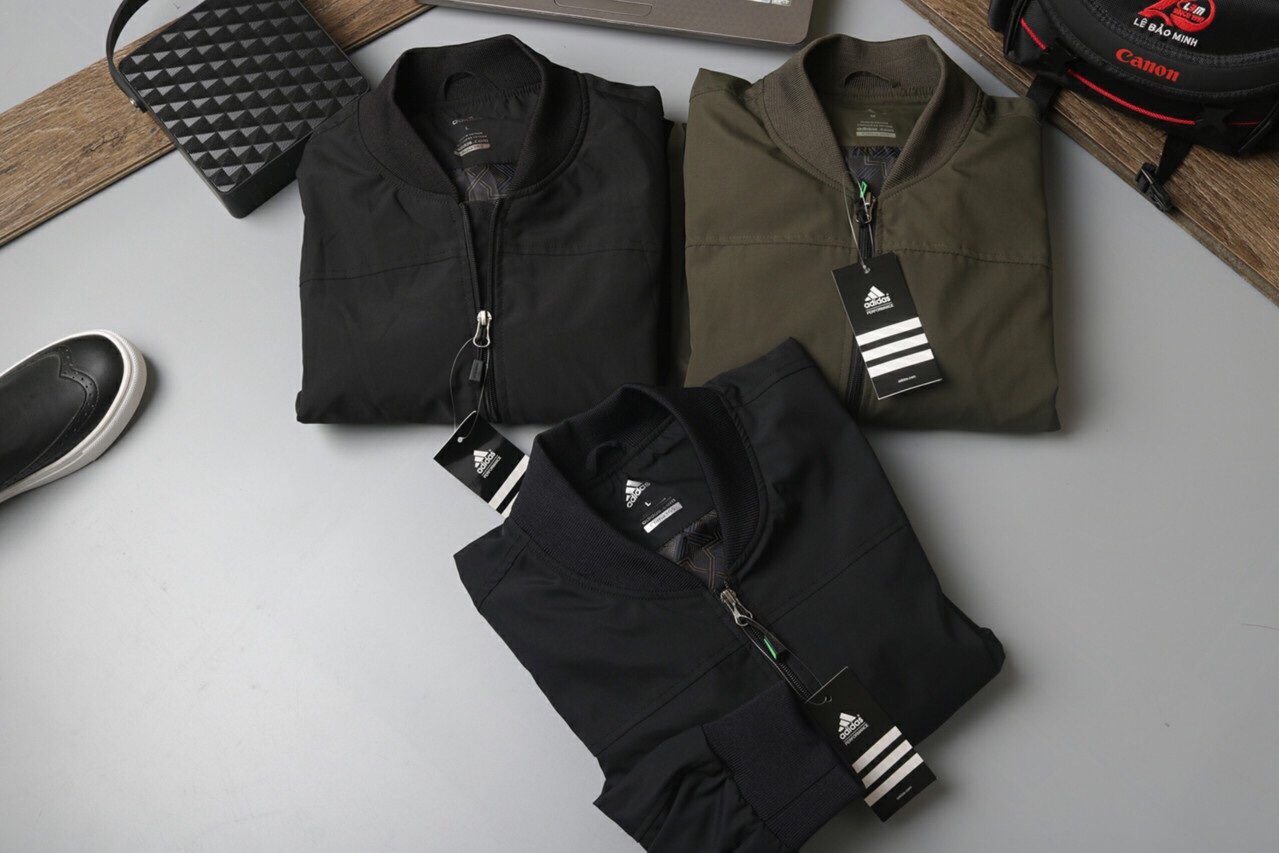 Áo Gió Nam Bomber Adidas cắt mã