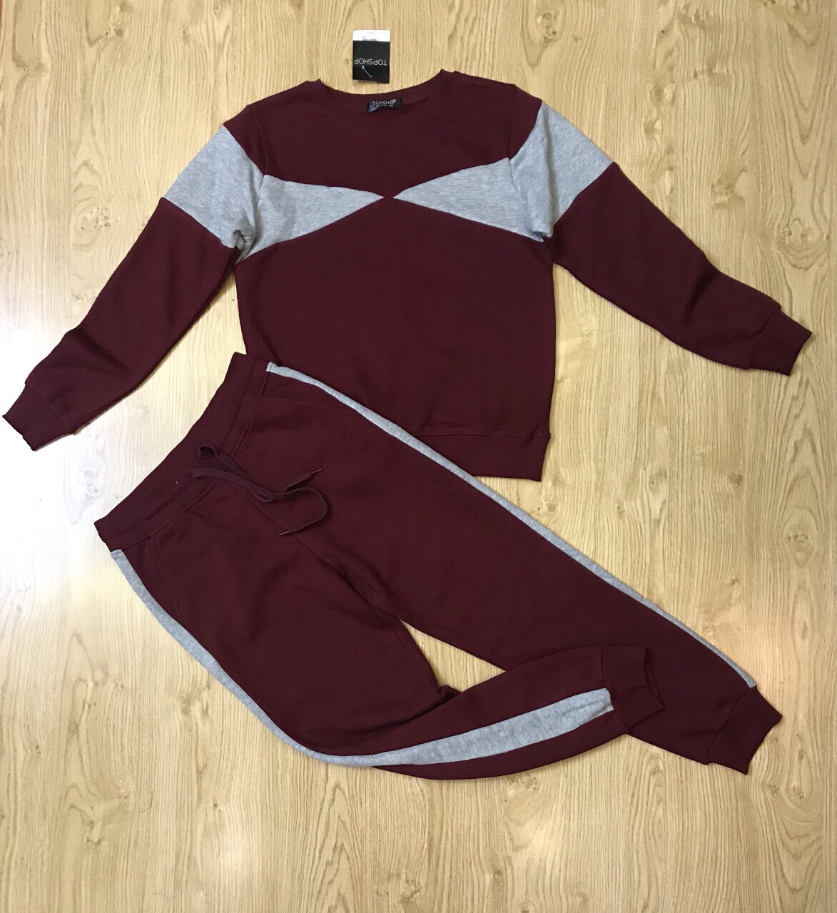 Bộ Nữ Bộ Nỉ Nữ Topshop bán hết cắt mã
