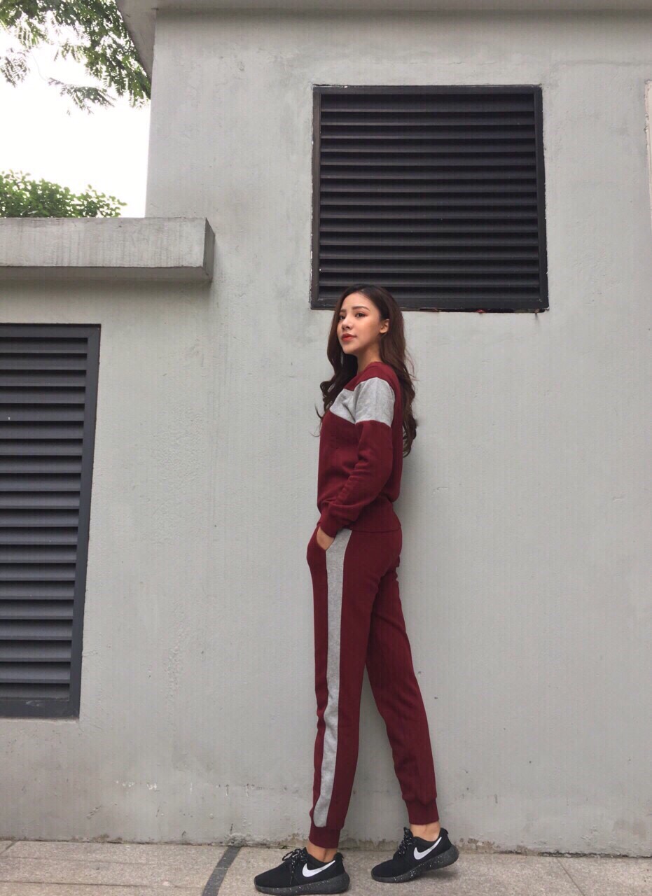 Bộ Nữ Bộ Nỉ Nữ Topshop bán hết cắt mã