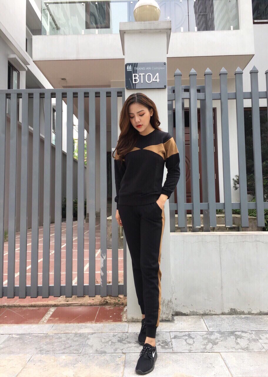 Bộ Nữ Bộ Nỉ Nữ Topshop bán hết cắt mã