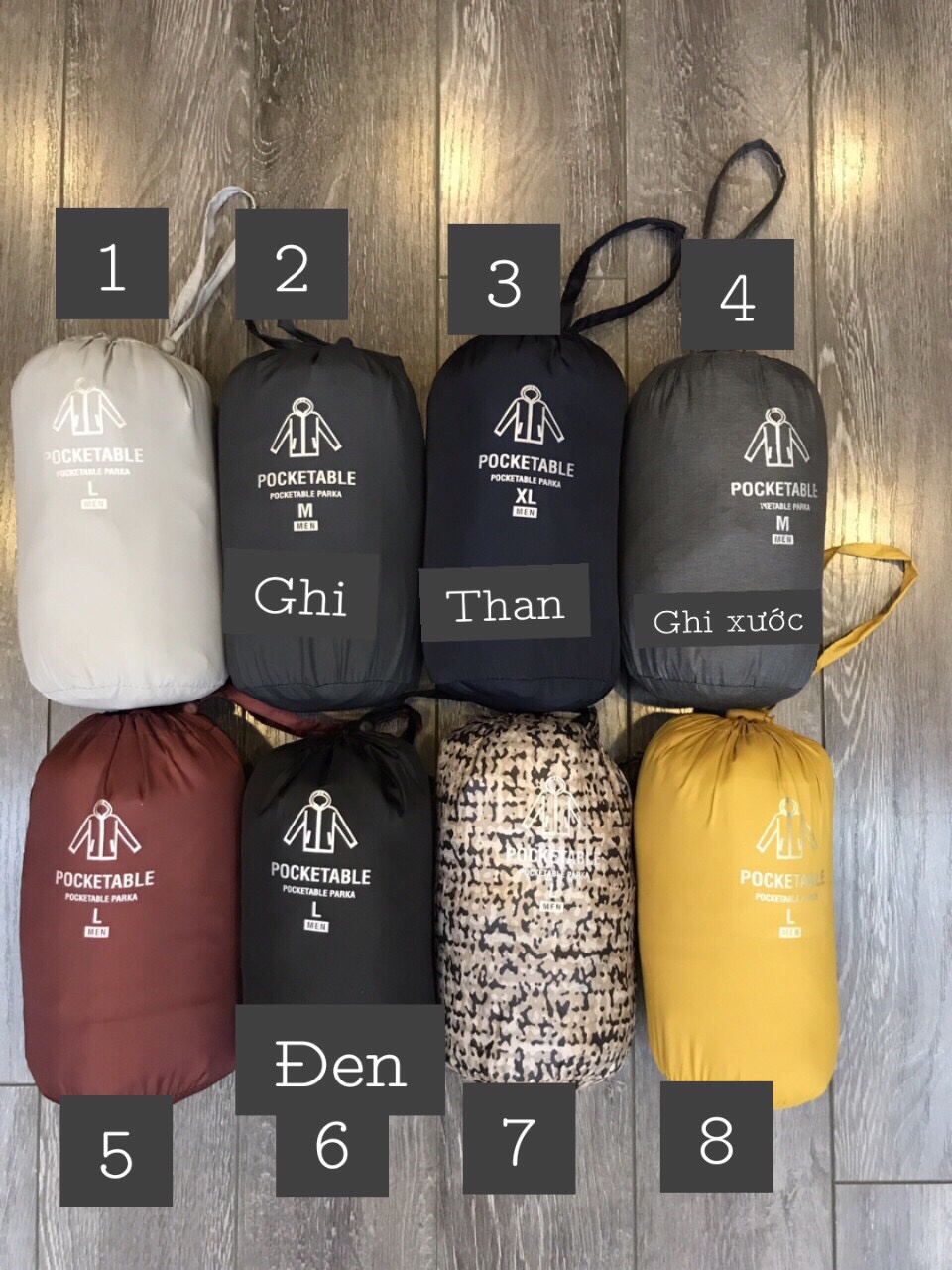 Áo Gió Nam Pocket sale lẻ size chuẩn
