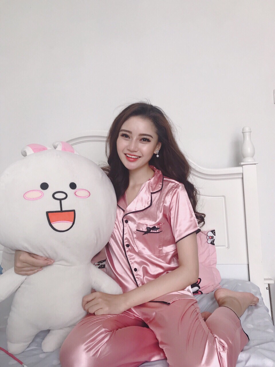 Bộ Phi Lụa Chanel Áo Cộc- Quần Dài-bán hết cắt mã