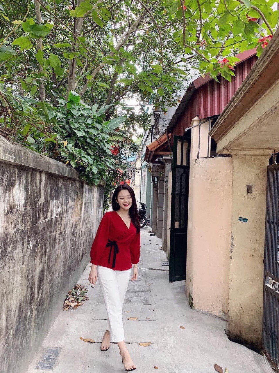 Áo Sơ Mi Cổ Chéo
