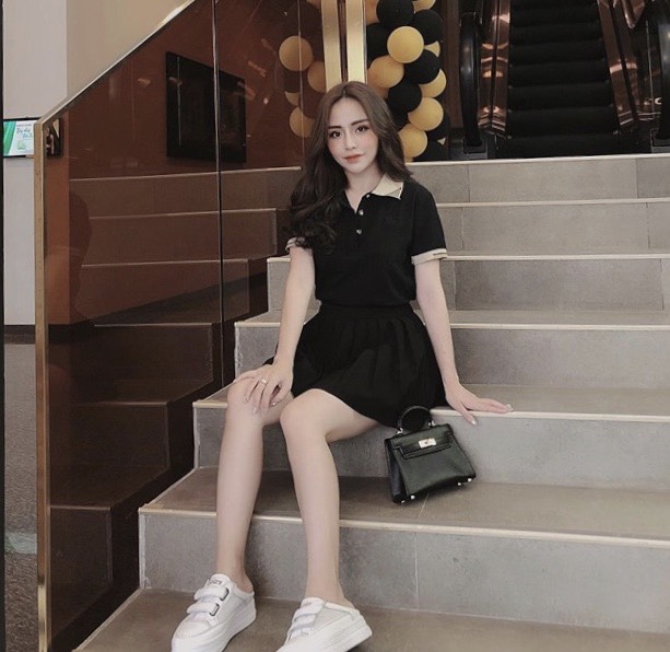 Áo Phông Cổ Bẻ Burberry