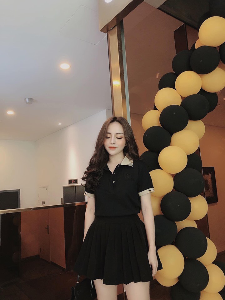 Áo Phông Cổ Bẻ Burberry