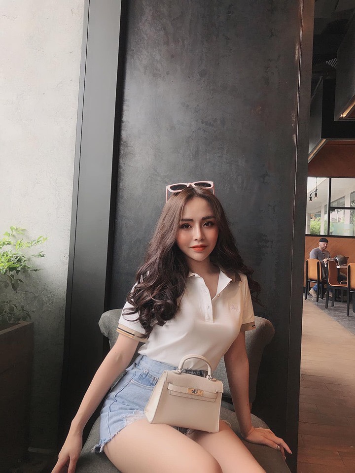 Áo Phông Cổ Bẻ Burberry