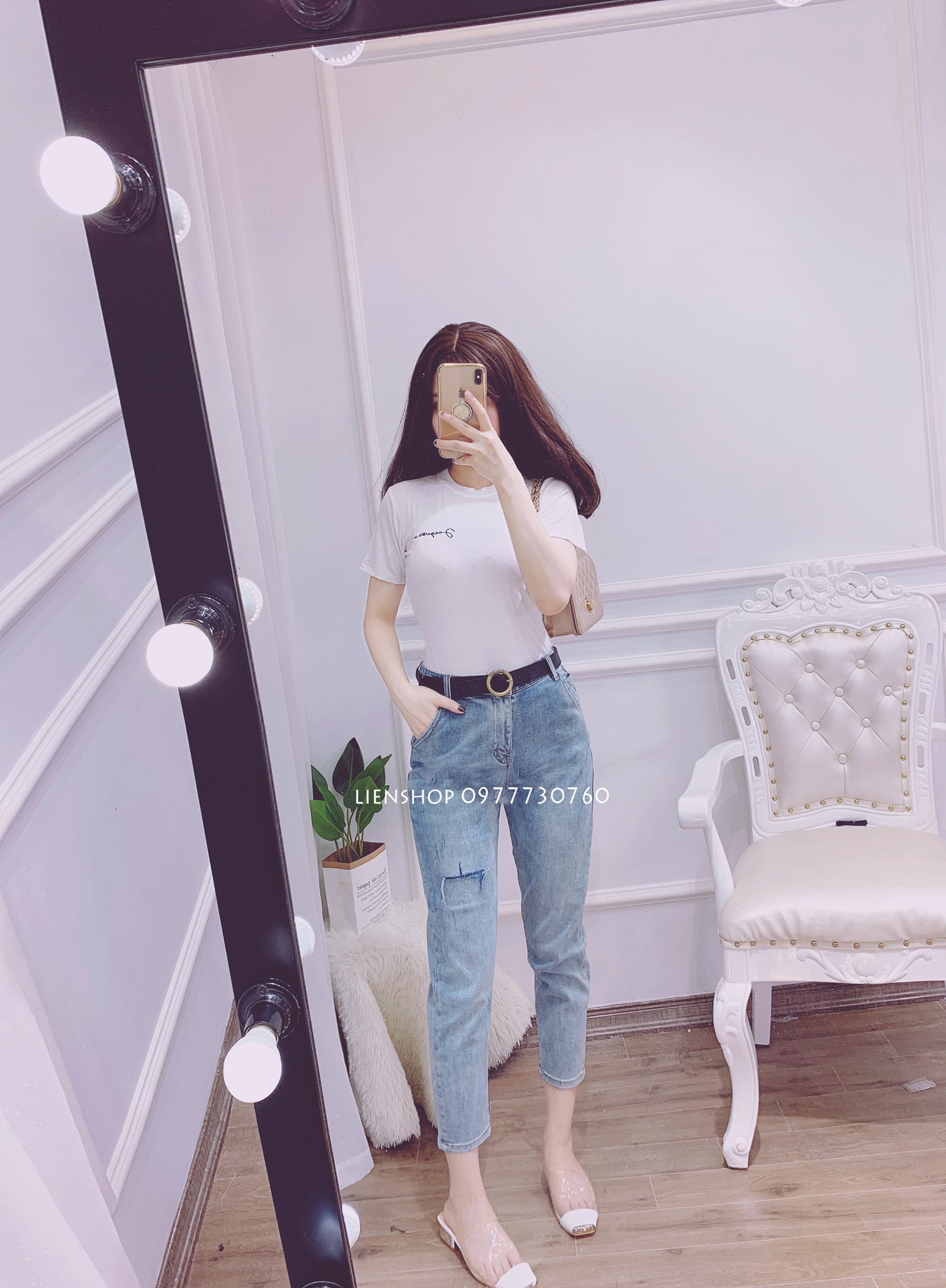 Quần Bò Dáng Baggy