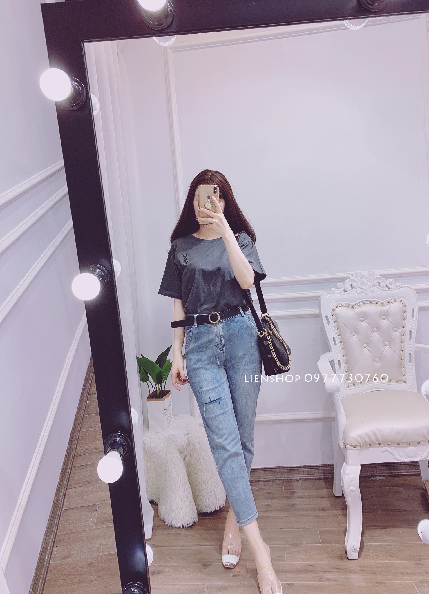 Quần Bò Dáng Baggy