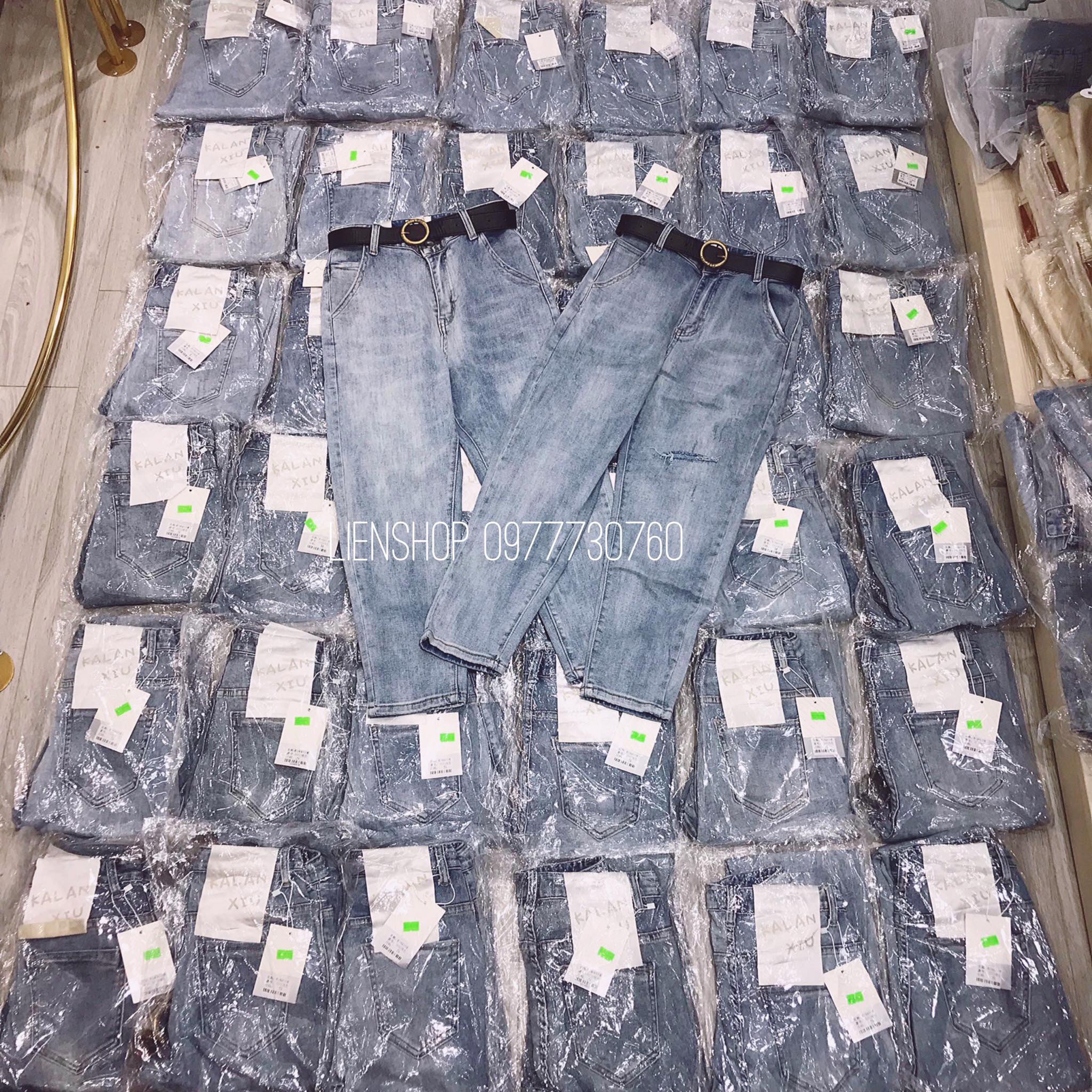 Quần Bò Dáng Baggy