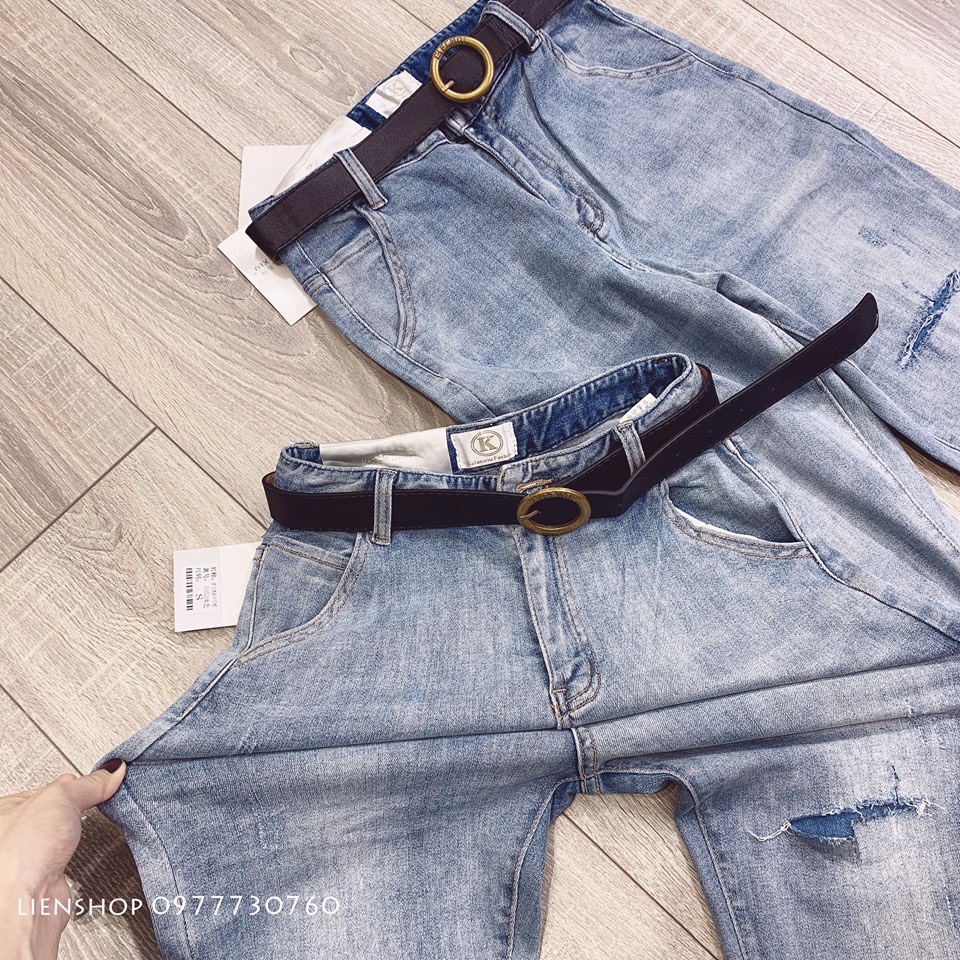 Quần Bò Dáng Baggy