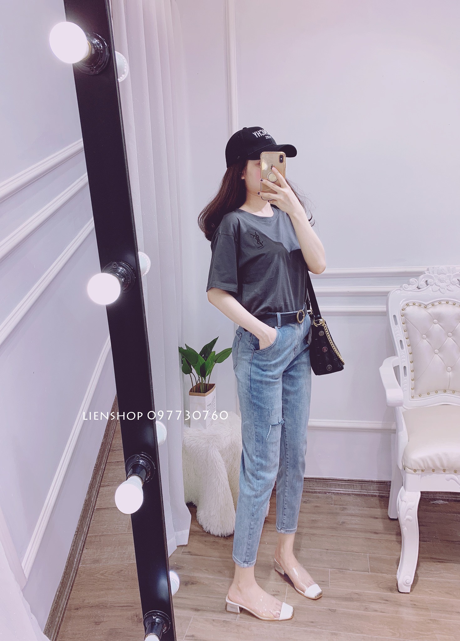 Quần Bò Dáng Baggy