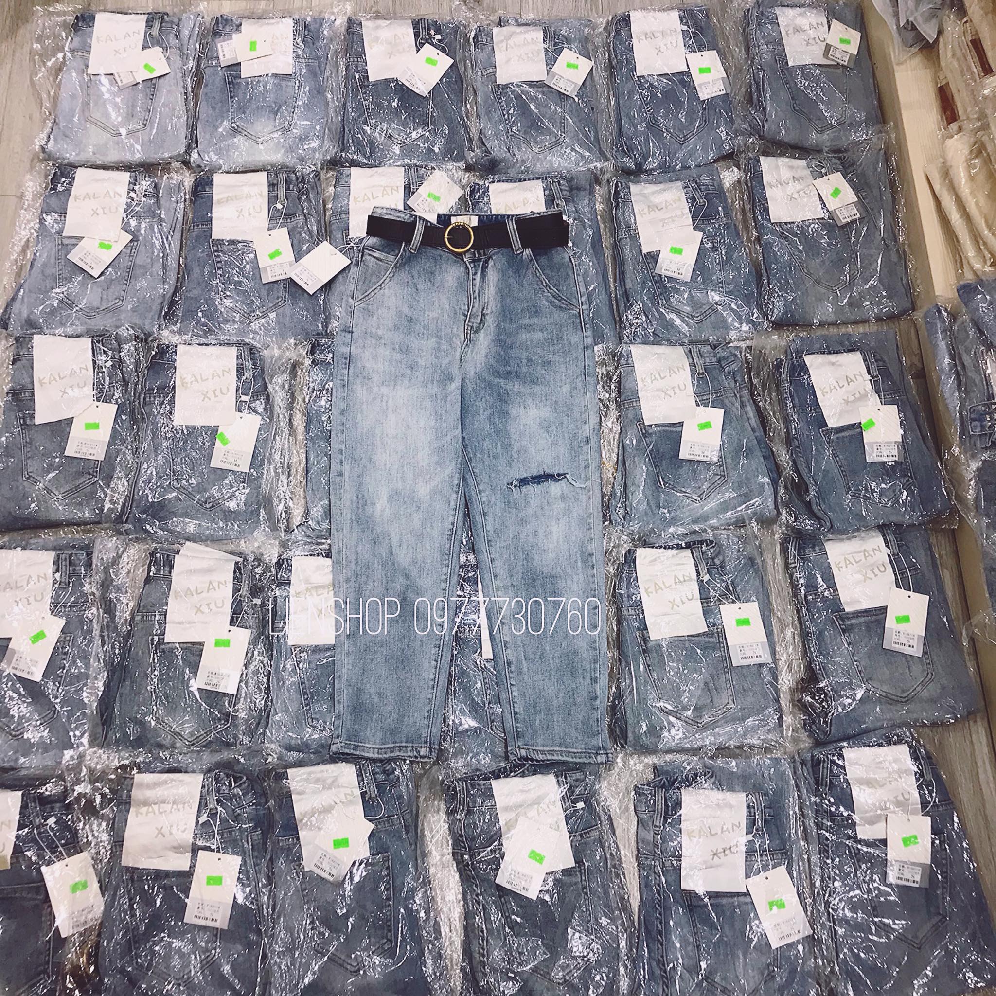 Quần Bò Dáng Baggy