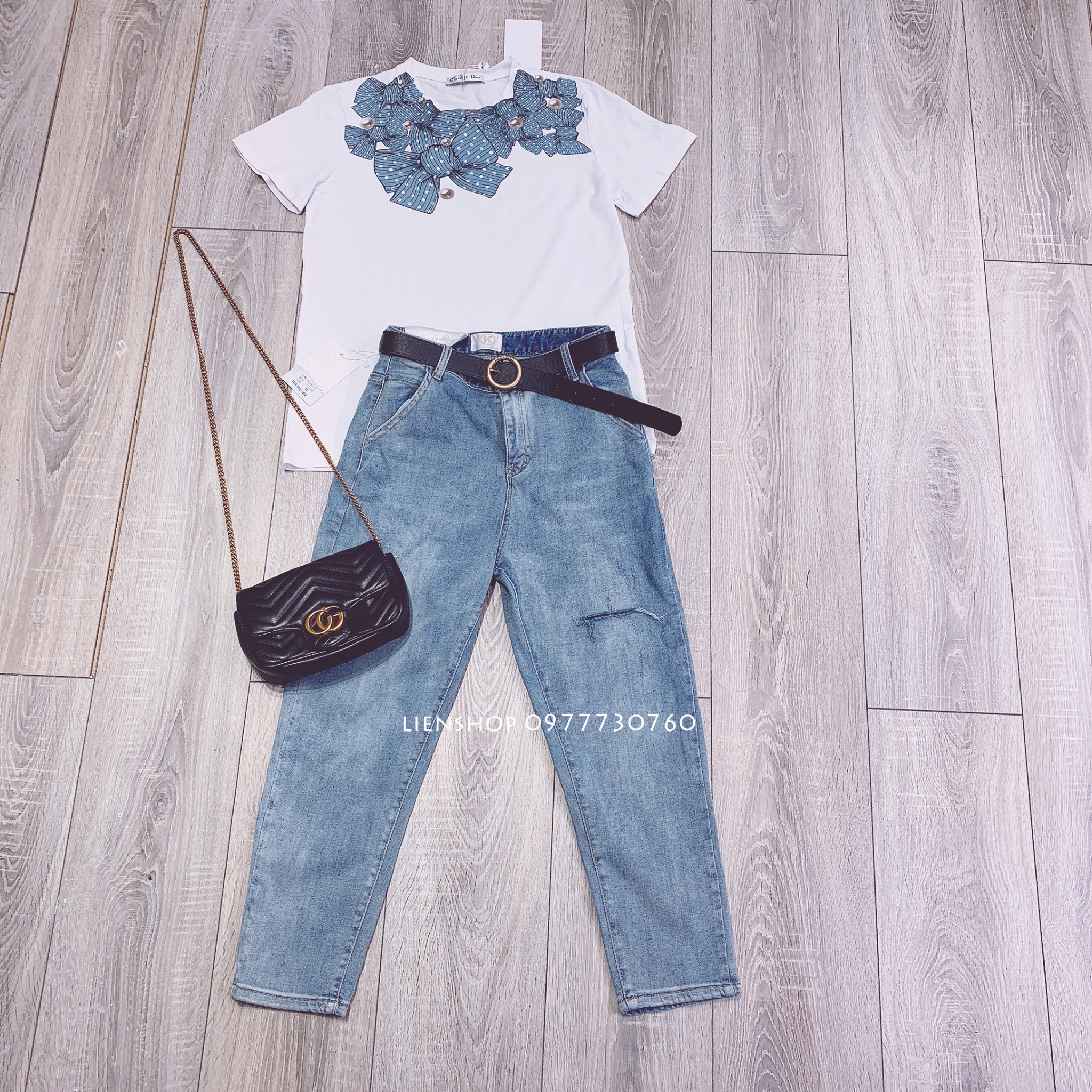 Quần Bò Dáng Baggy