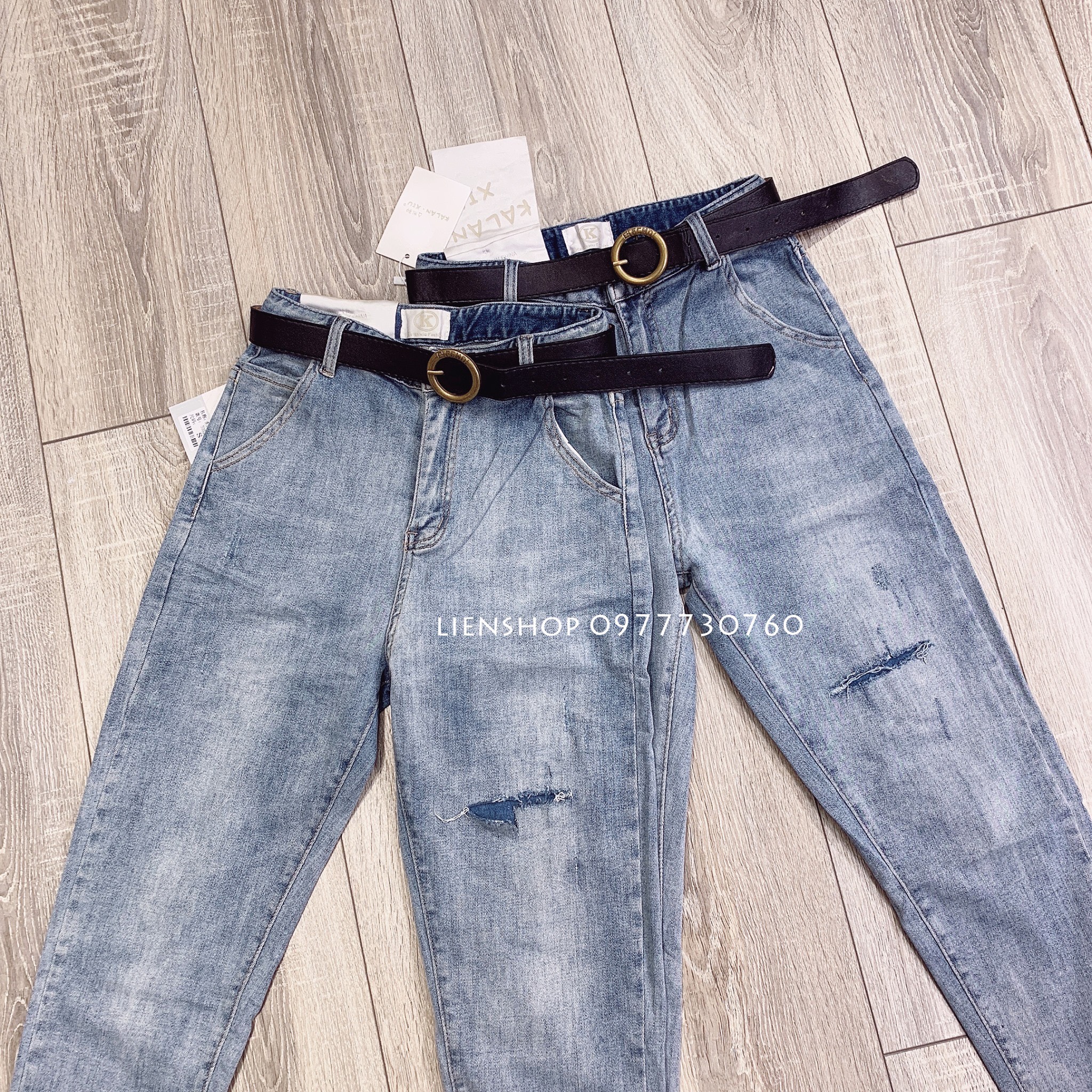 Quần Bò Dáng Baggy