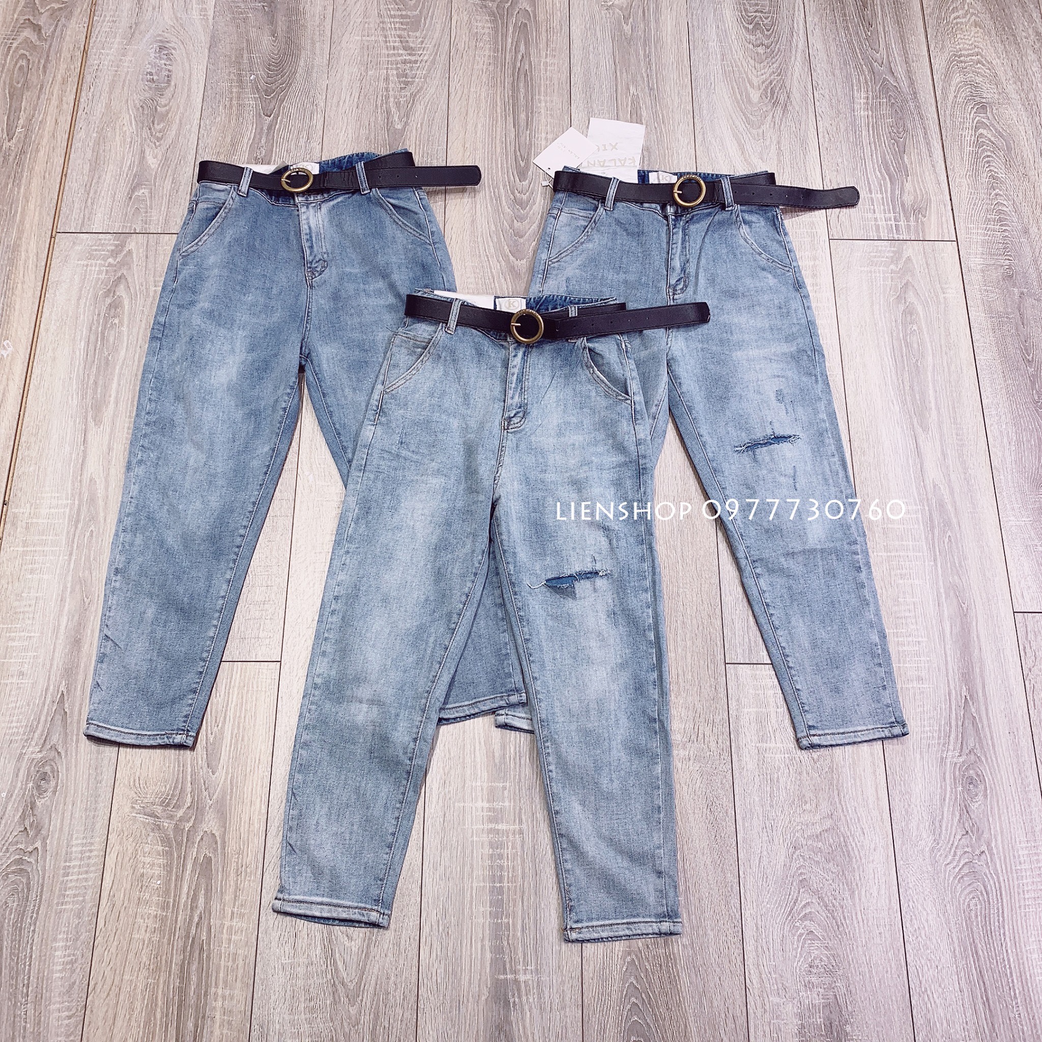 Quần Bò Dáng Baggy