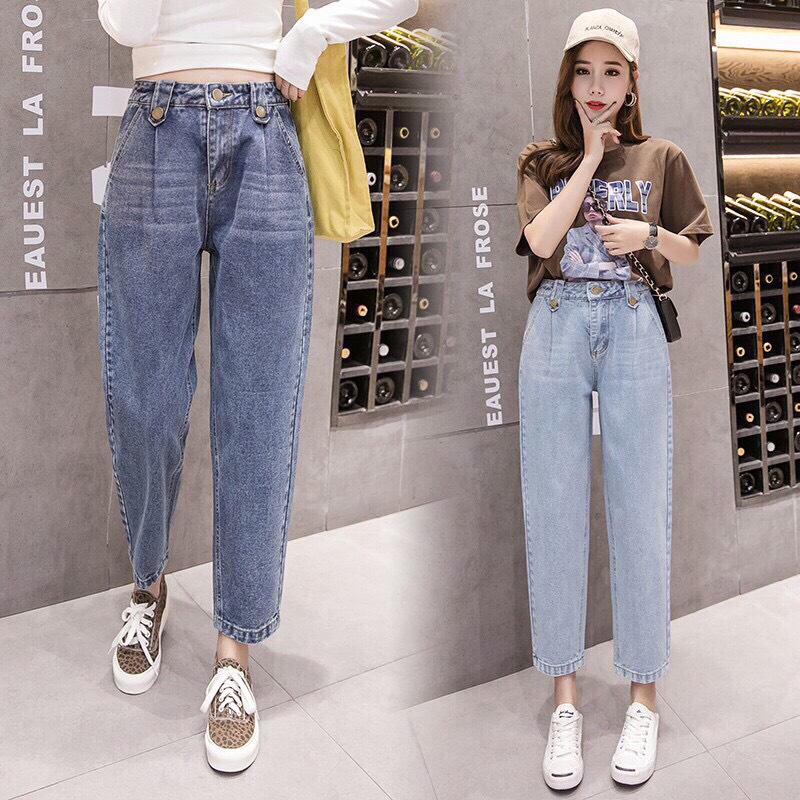 Quần Jean 3 Khuy Form Thụng - NA/T2/PA/K5