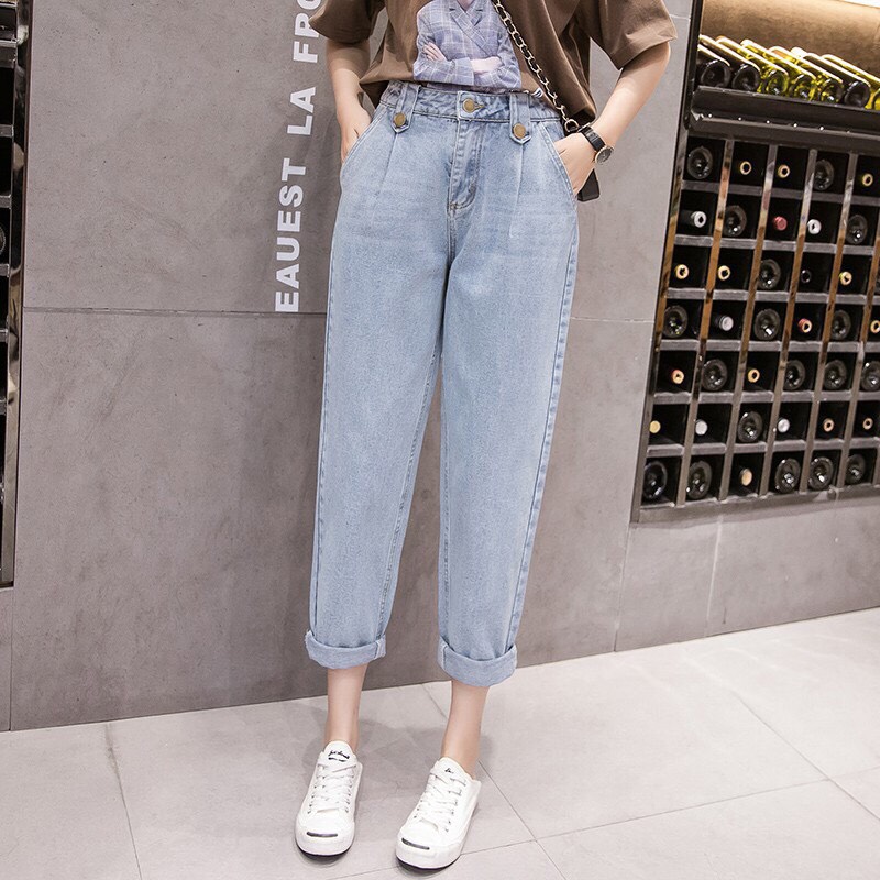 Quần Jean 3 Khuy Form Thụng - NA/T2/PA/K5