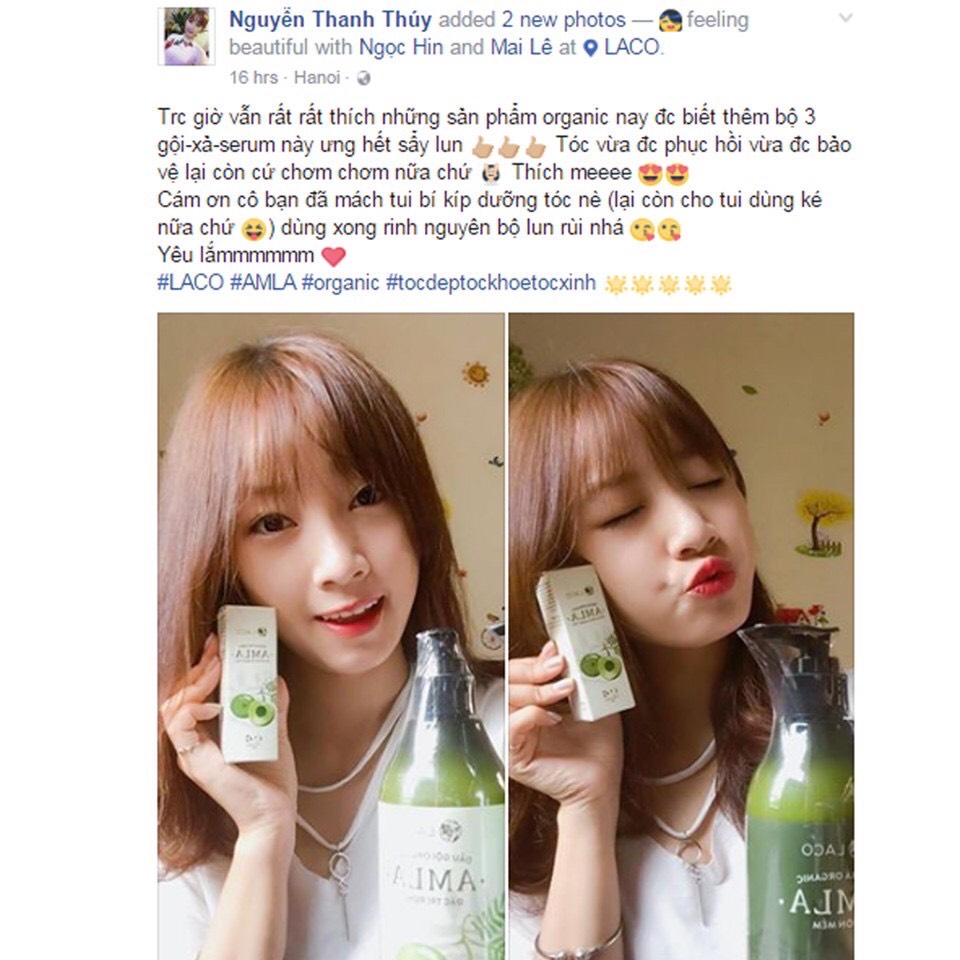Bộ Dầu Gội LACO