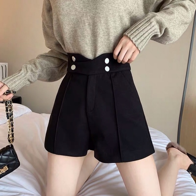 Quần Đùi Dạ 4 Cúc p3/k7