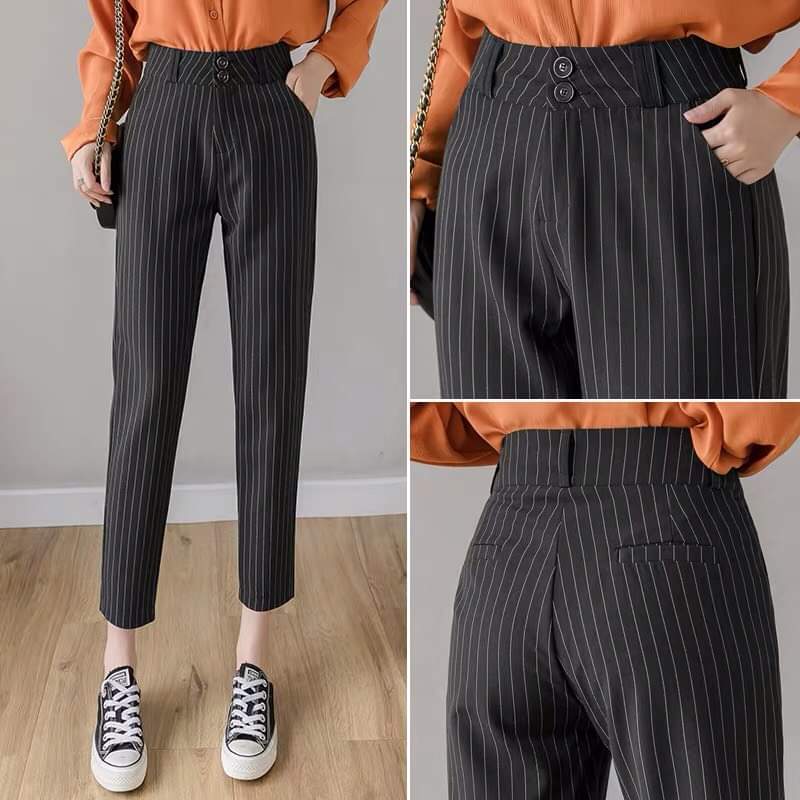 Quần Baggy Kẻ Sọc 610 TỦ 6