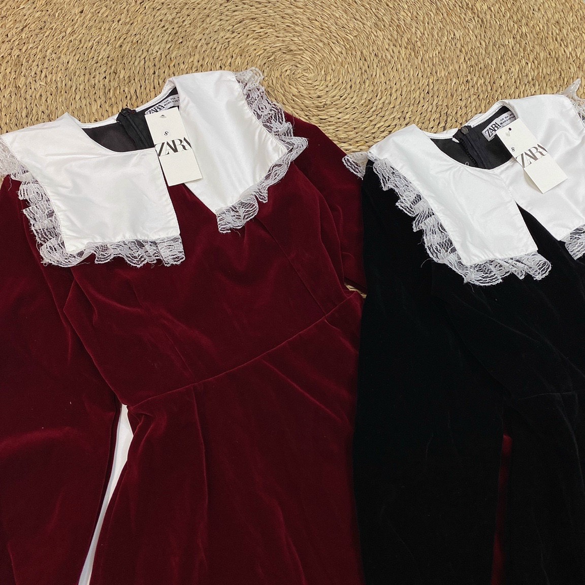 Váy Nhung Đỏ Xòe Tốt Nhất Rẻ Như Tặng Ai Cũng Phải Có Sendovn