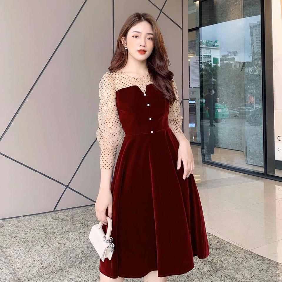 Xinh đẹp bất ngờ với váy xòe cổ điển - Báo Quảng Ninh điện tử