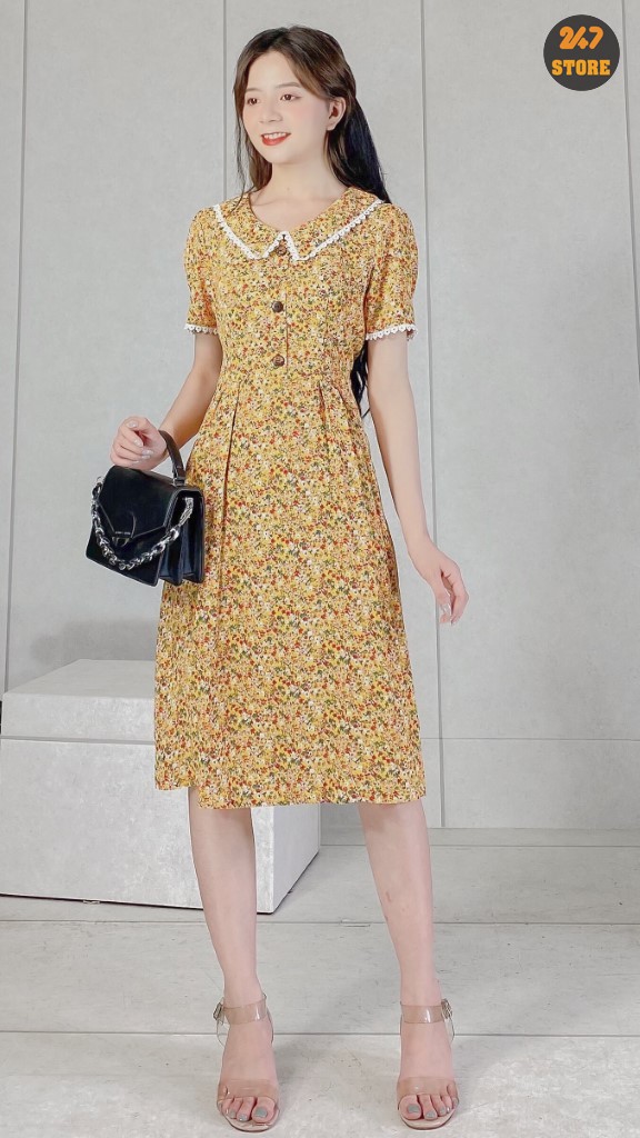 Tổng hợp Váy Hoa Nhí Dáng Dài giá rẻ, bán chạy tháng 3/2024 - Mua Thông Minh