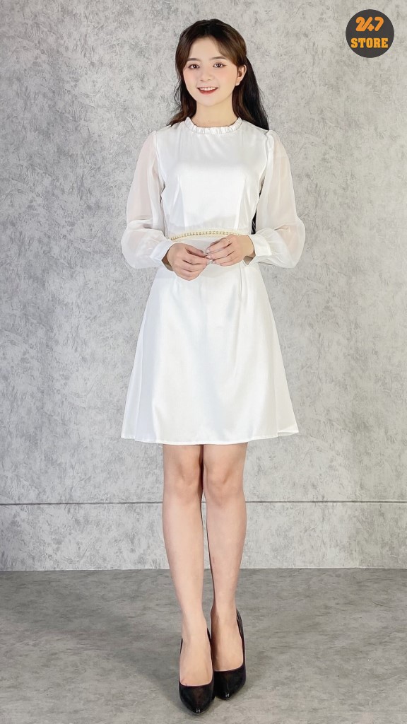 Tổng hợp Váy Trắng Dài Hàn Quốc giá rẻ, bán chạy tháng 3/2024 - Mua Thông  Minh