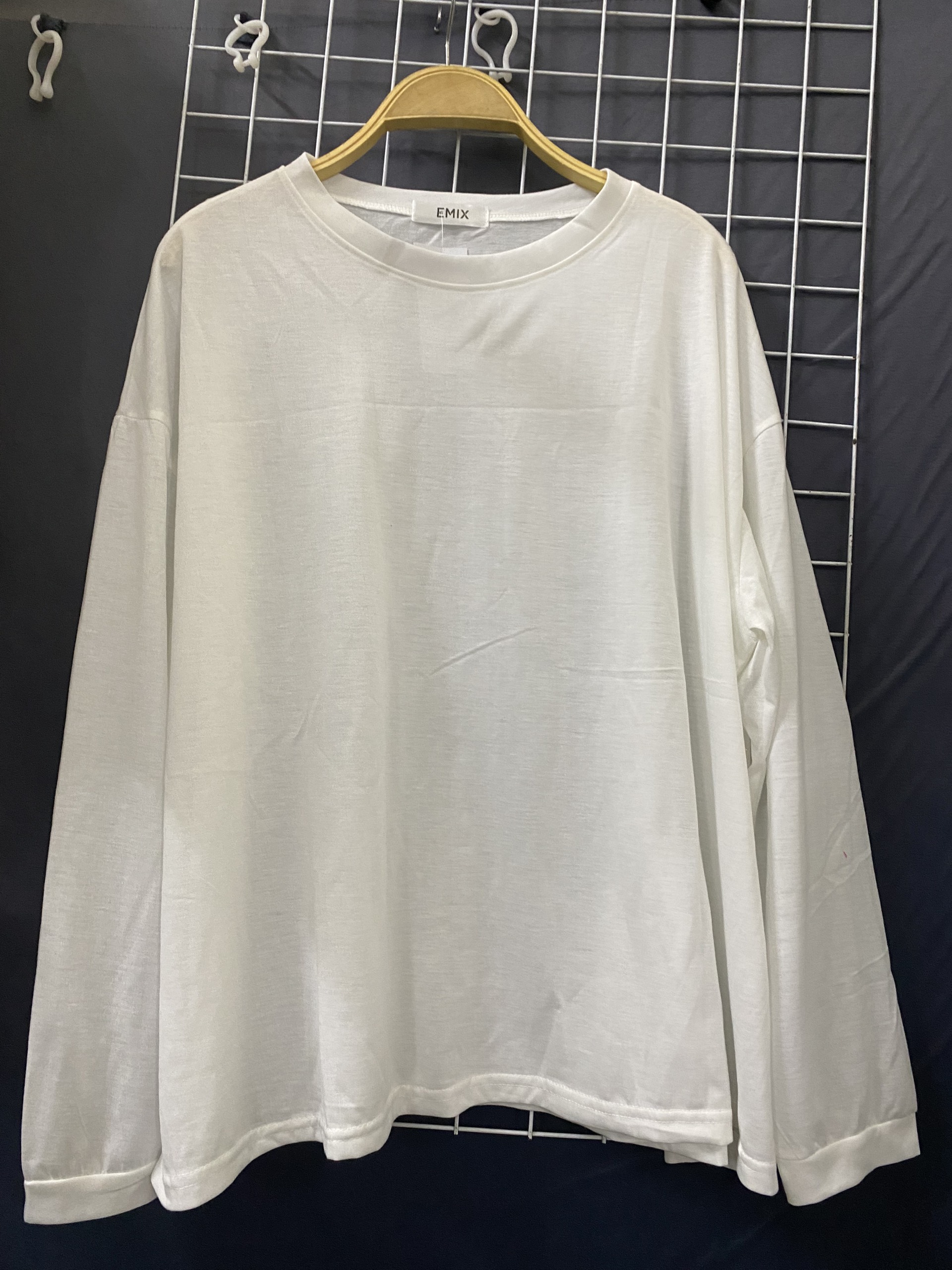 Áo phông giấy dài tay unisex form rộng A02 P3/K2