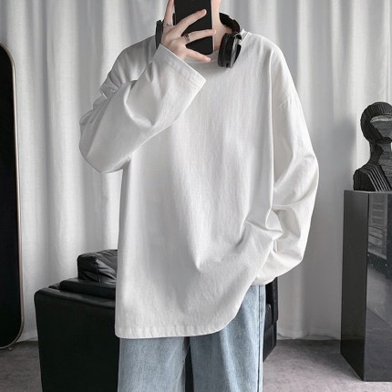 Áo phông giấy dài tay unisex form rộng A02 P3/K2