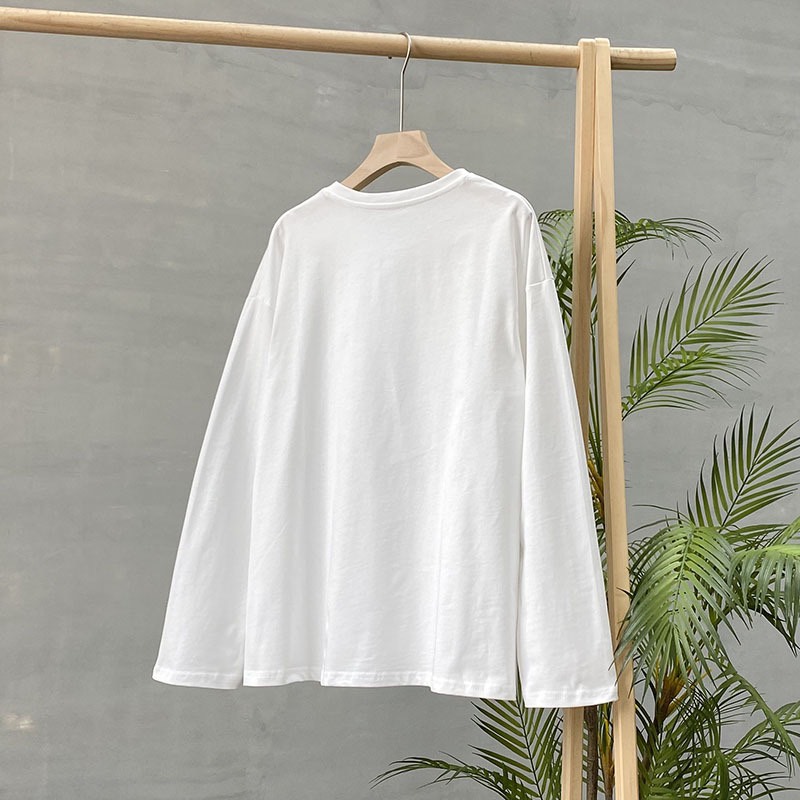 Áo phông giấy dài tay unisex form rộng A02 P3/K2