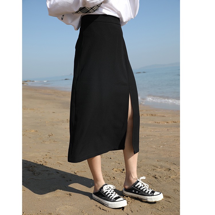 Phân phối sét jean trắng + chân váy túi hộp - Bỏ Sỉ Quần Áo