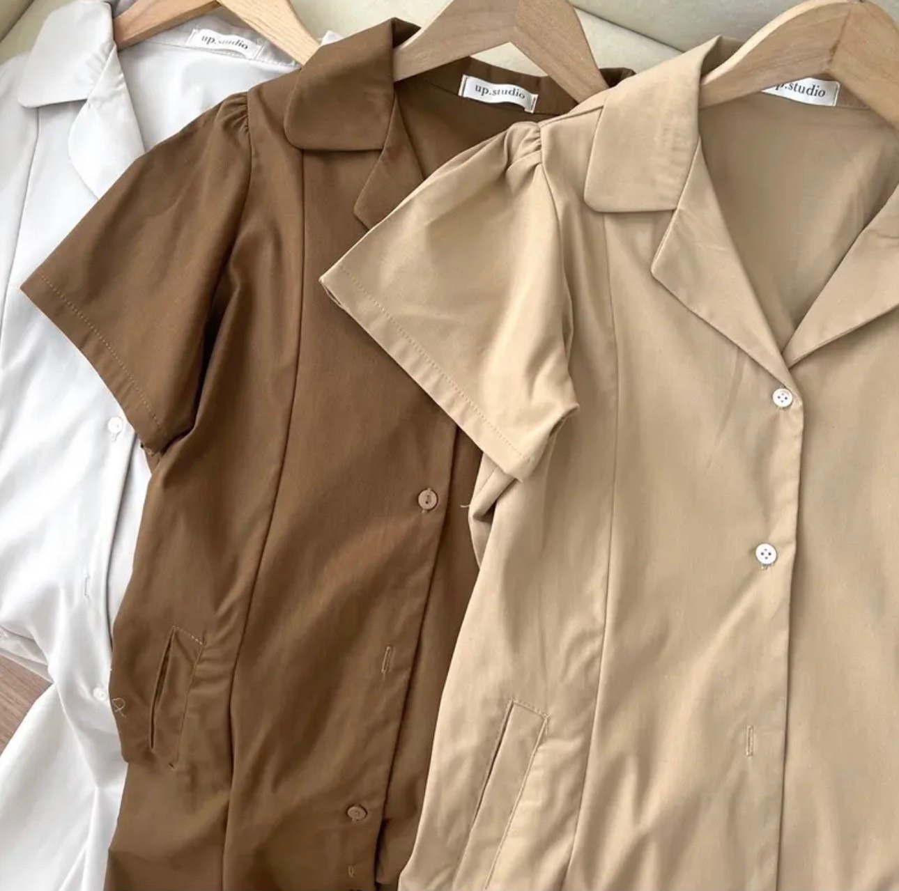 Áo kiểu công sở thời trang Eden cổ vest dáng ngắn - ASM193 – EDS Hàng Mỹ