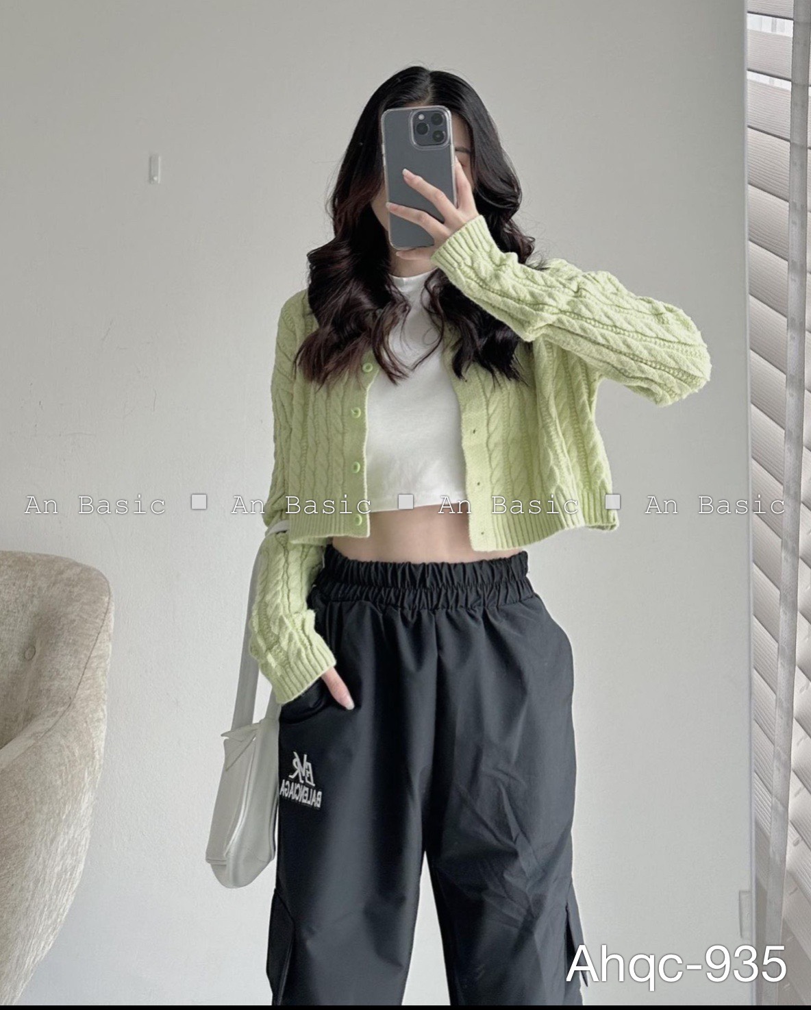  Len cdg thừng dáng croptop  Aocdgthungcrt935