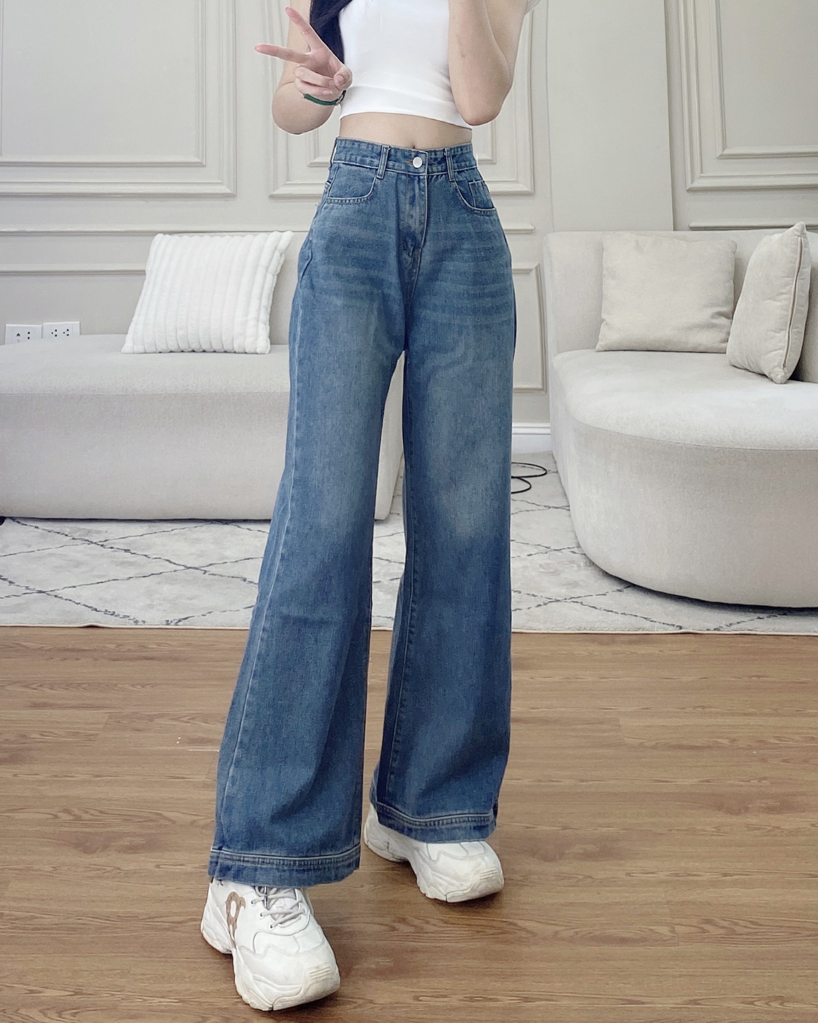 Quần Jeans Ống Rộng QuanJean952_