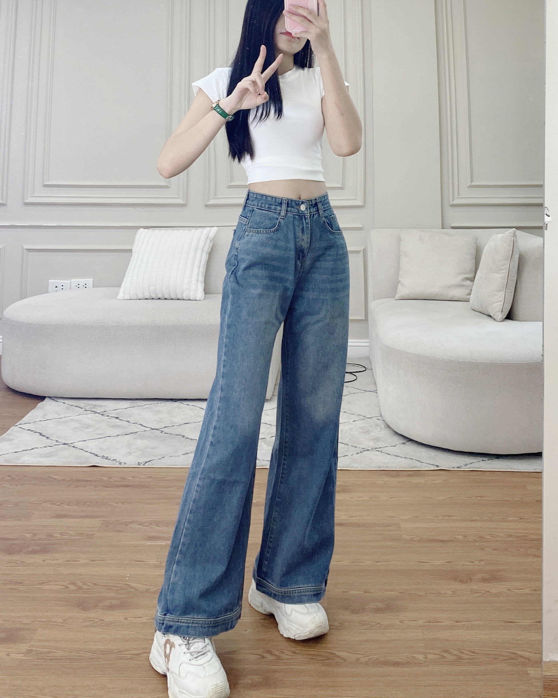 Quần Jeans Ống Rộng QuanJean952_